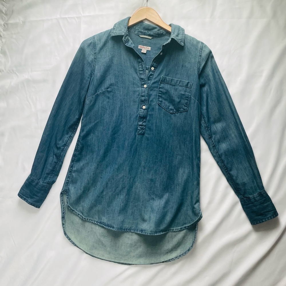 Merona Chambray Tunic/ Popover